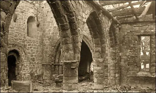 Breadsall All Saints' Church in 1914